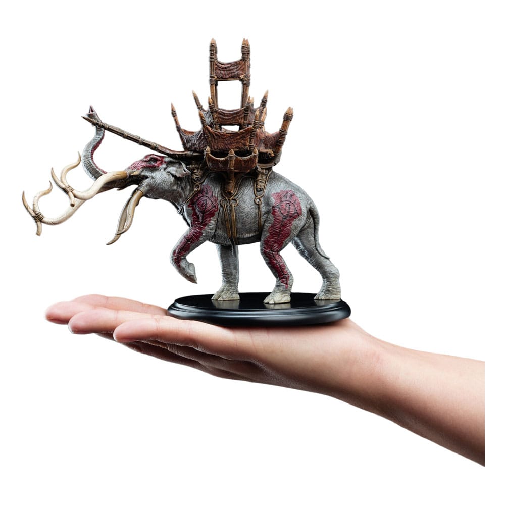 Lord of the Rings Mini Statue Mumak in Battle 17 cm P062799