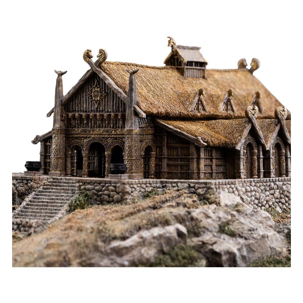 Lord of the Rings Statue The Golden Hall of Edoras 9 cm P062811