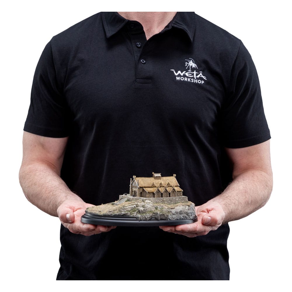 Lord of the Rings Statue The Golden Hall of Edoras 9 cm P062811