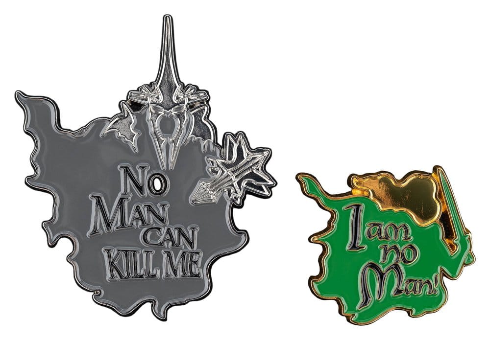 Lord of the Rings Collectors Pins 2-Pack No Man can Kill Me & I Am No Man! 7 cm P072773