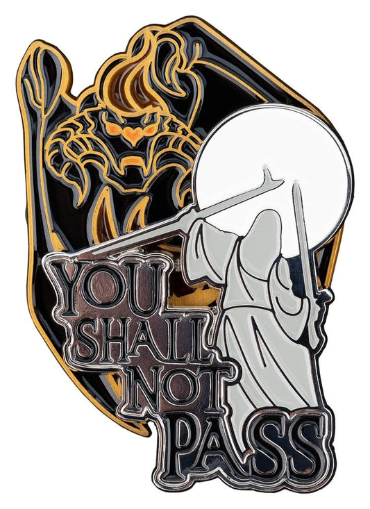Lord of the Rings Collectors Pins 2-Pack You Shall Not Pass 8 cm P072775