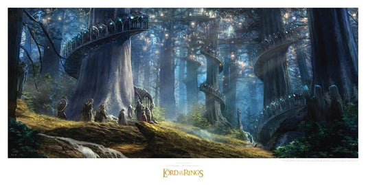 Lord of the Rings Art Print Lothlorien 59 x 30 cm P072779