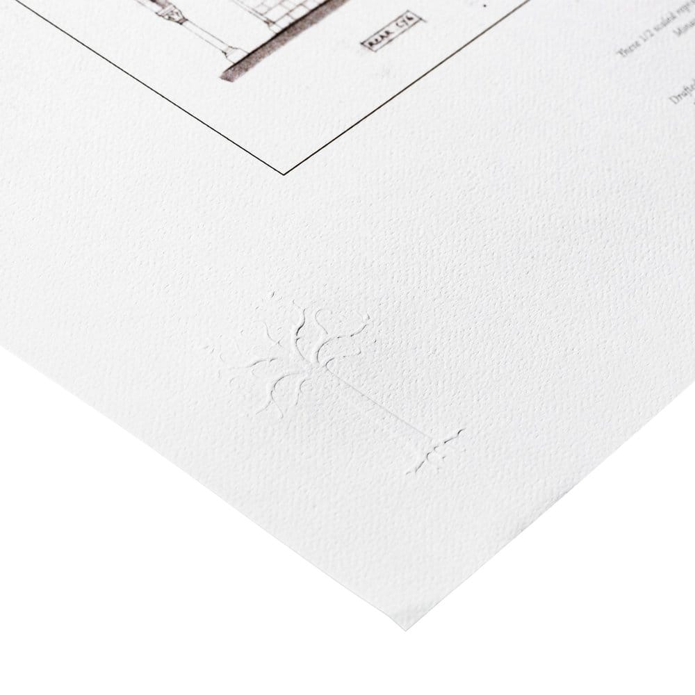 Lord of the Rings Blueprint Art Print The Courtyard of Minas Tirith 59 x 42 cm P072786