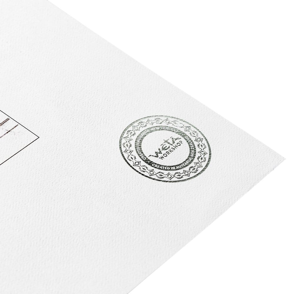 Lord of the Rings Blueprint Art Print The Courtyard of Minas Tirith 59 x 42 cm P072786