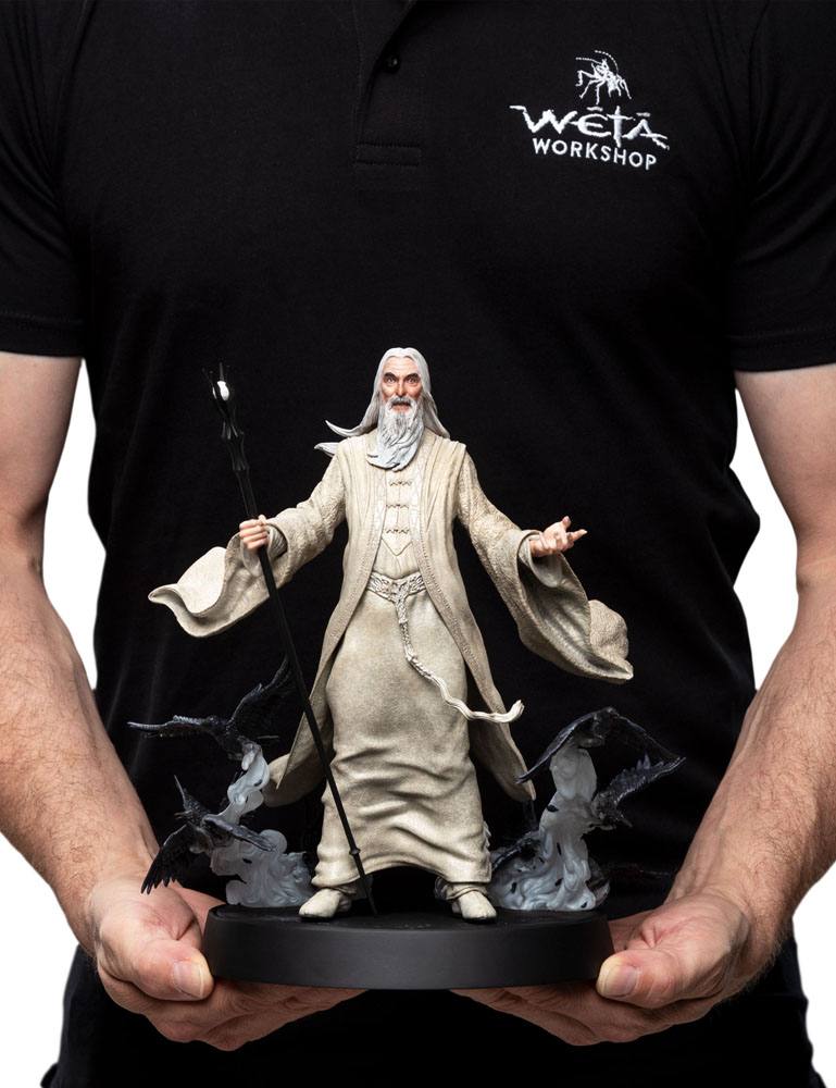 The Lord of the Rings Figures of Fandom PVC Statue Saruman the White 26 cm P062890