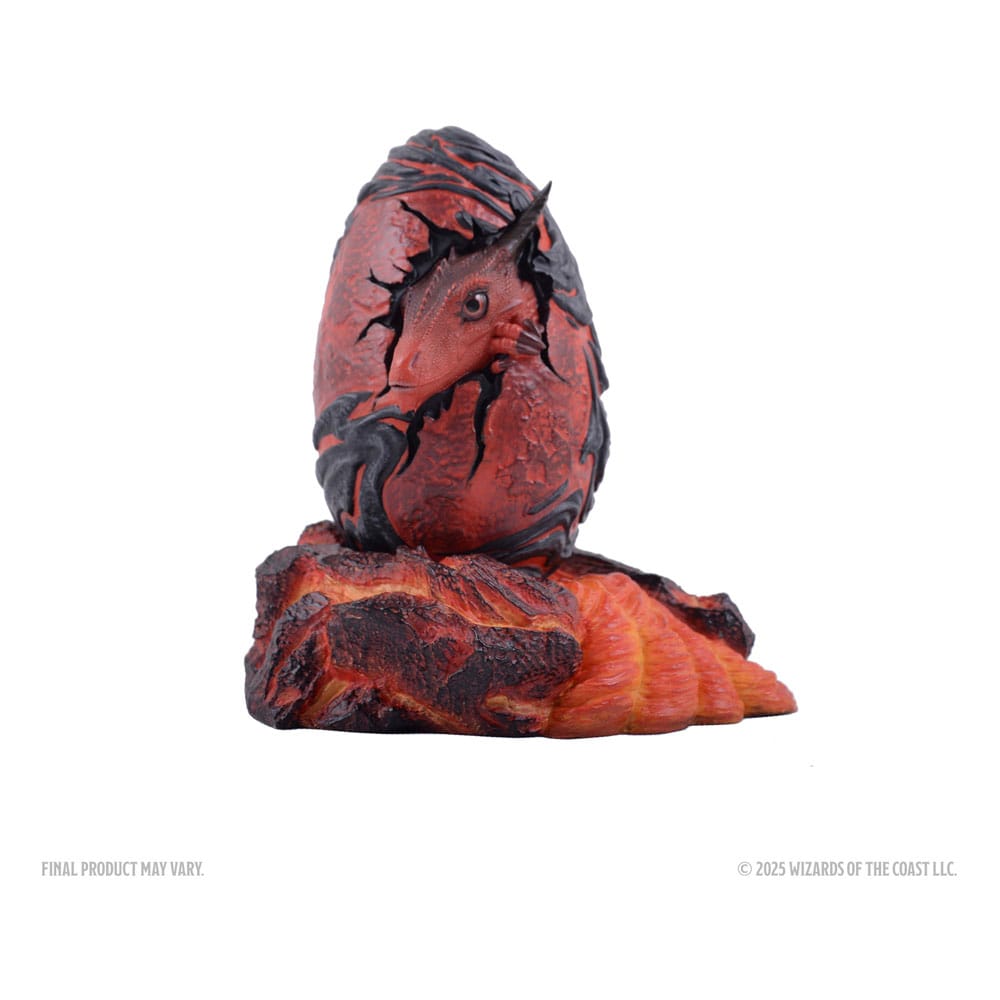 Dungeons & Dragons Replicas of the Realms Statue Red Dragon Egg 13 cm P062998