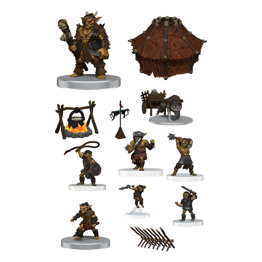 D&D Icons of the Realms pre-painted Miniatures Adventure in a Box - Goblin Camp P068448