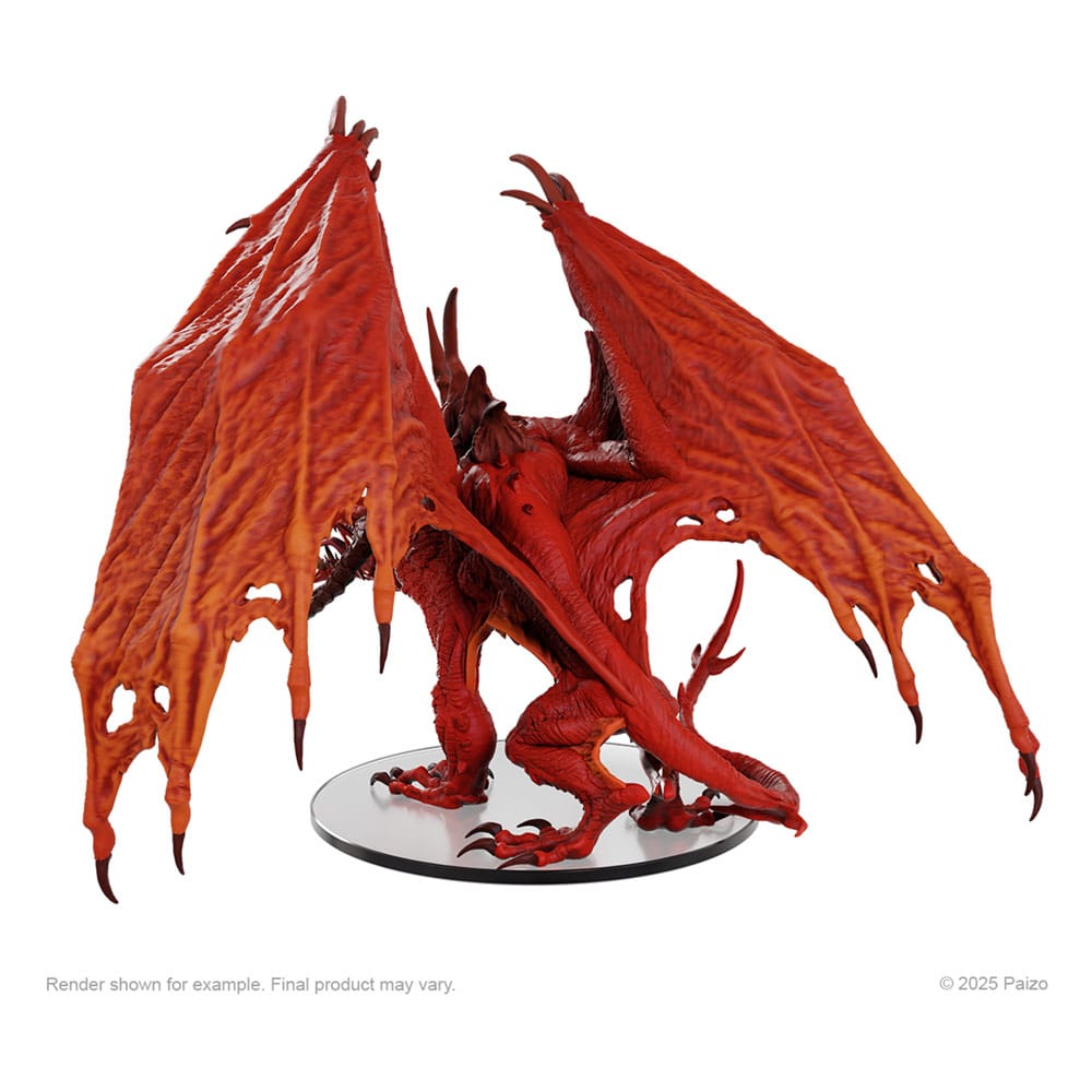 Pathfinder Battles Boxed prepainted Miniatures Diabolic Dragon 18 cm P063245