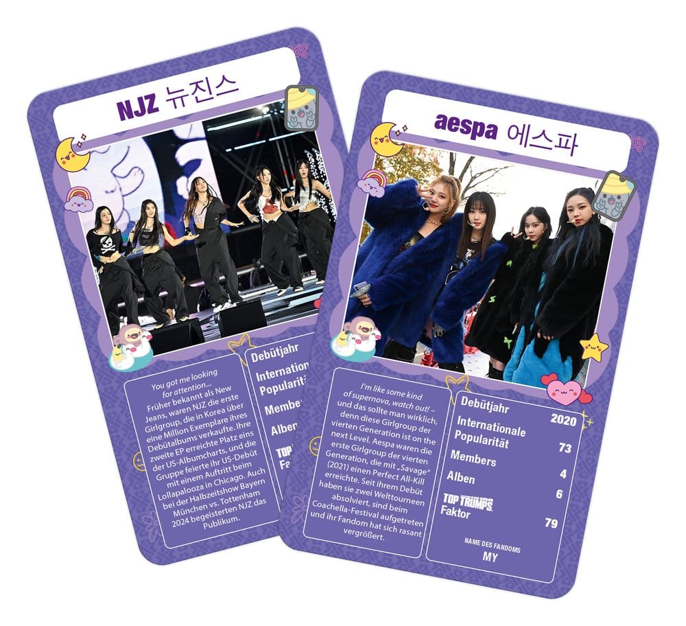 K-Pop Card Game Top Trumps *German Version* P075092