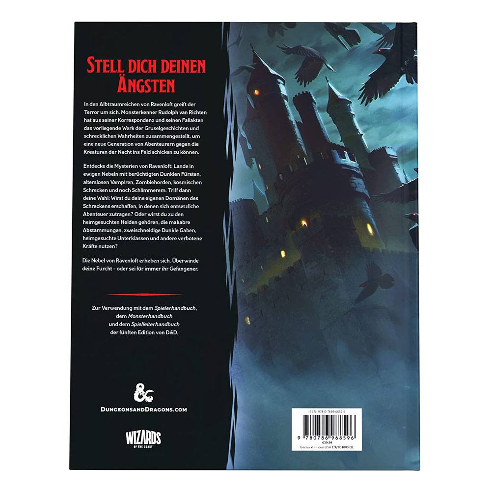 Dungeons & Dragons RPG Van Richtens Ratgeber zu Ravenloft german P063313