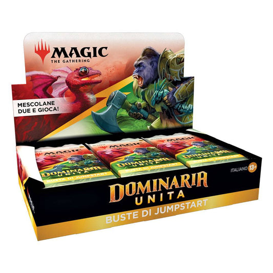 Magic the Gathering Dominaria unita Jumpstart Booster Display (18) italian P063317