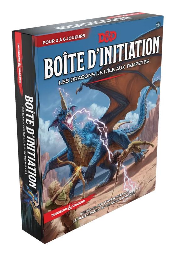Dungeons & Dragons RPG Boite d'Initiation : Les Dragons de l'Ile aux Tempetes french