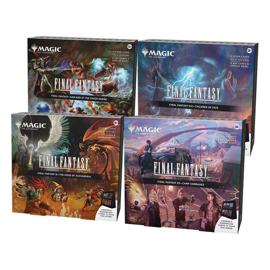 MAGIC THE GATHERING FINAL FANTASY SCENE BOX DISPLAY (4) ENGLISH
