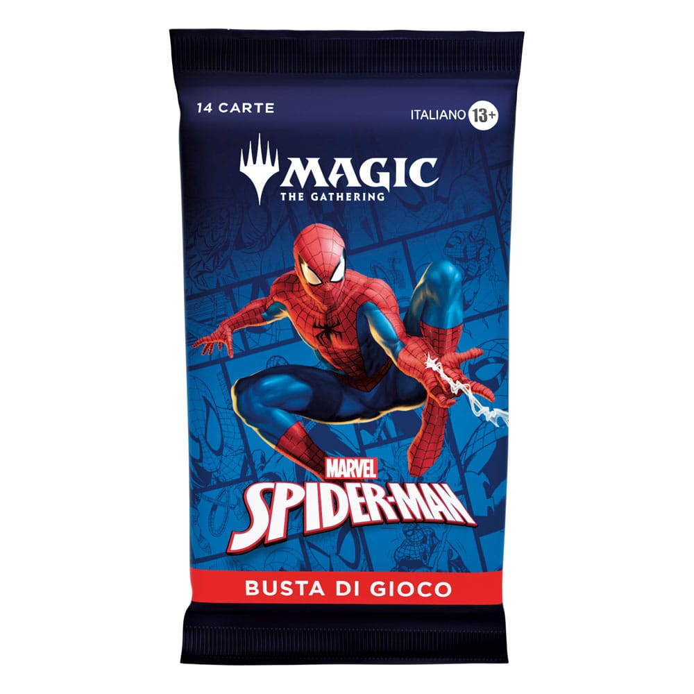 Carte Magic Marvel's Spider-Man Busta Di Gioco ITA (14 CARTE)