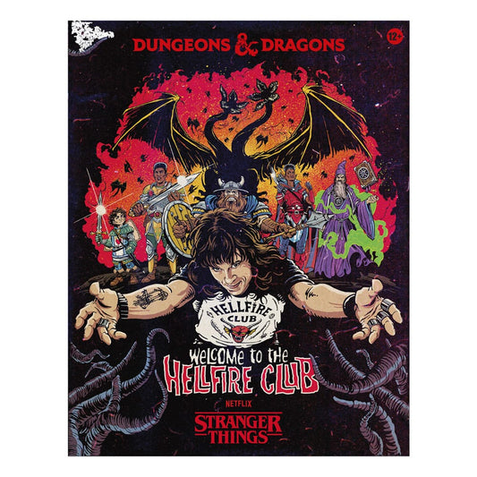 Dungeons & Dragons Board Game Stranger Things: Welcome to the Hellfire Club english P063501