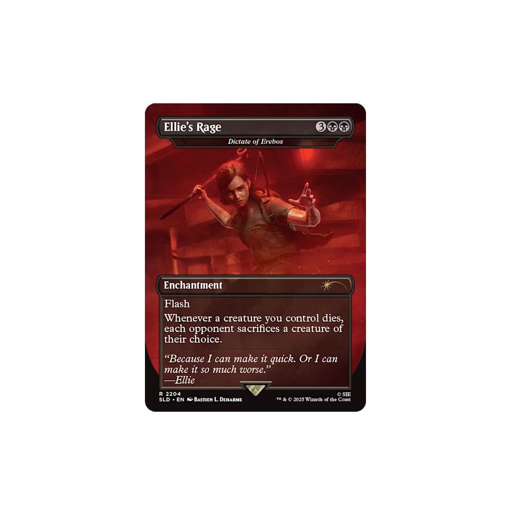 Magic the Gathering Secret Lair x PlayStation: The Last of Us Part II english P072393
