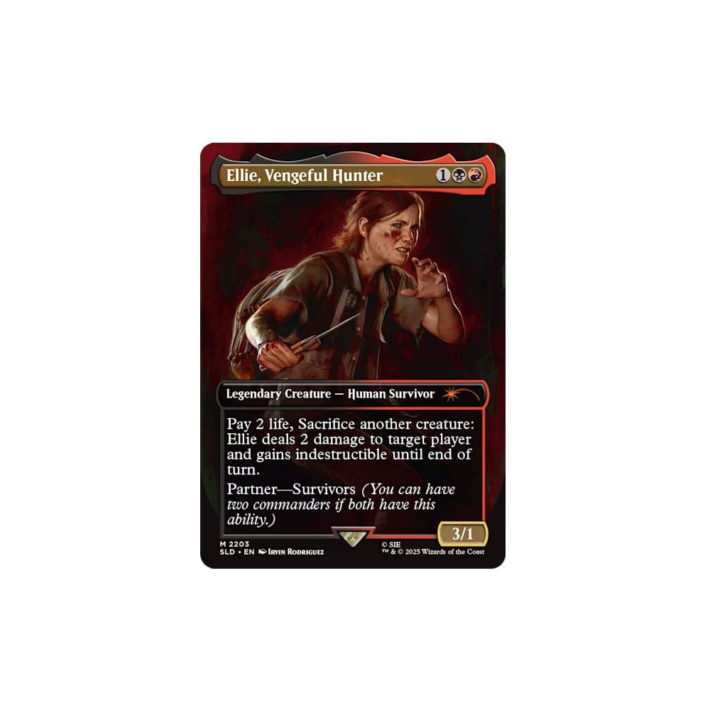 Magic the Gathering Secret Lair x PlayStation: The Last of Us Part II english P072393