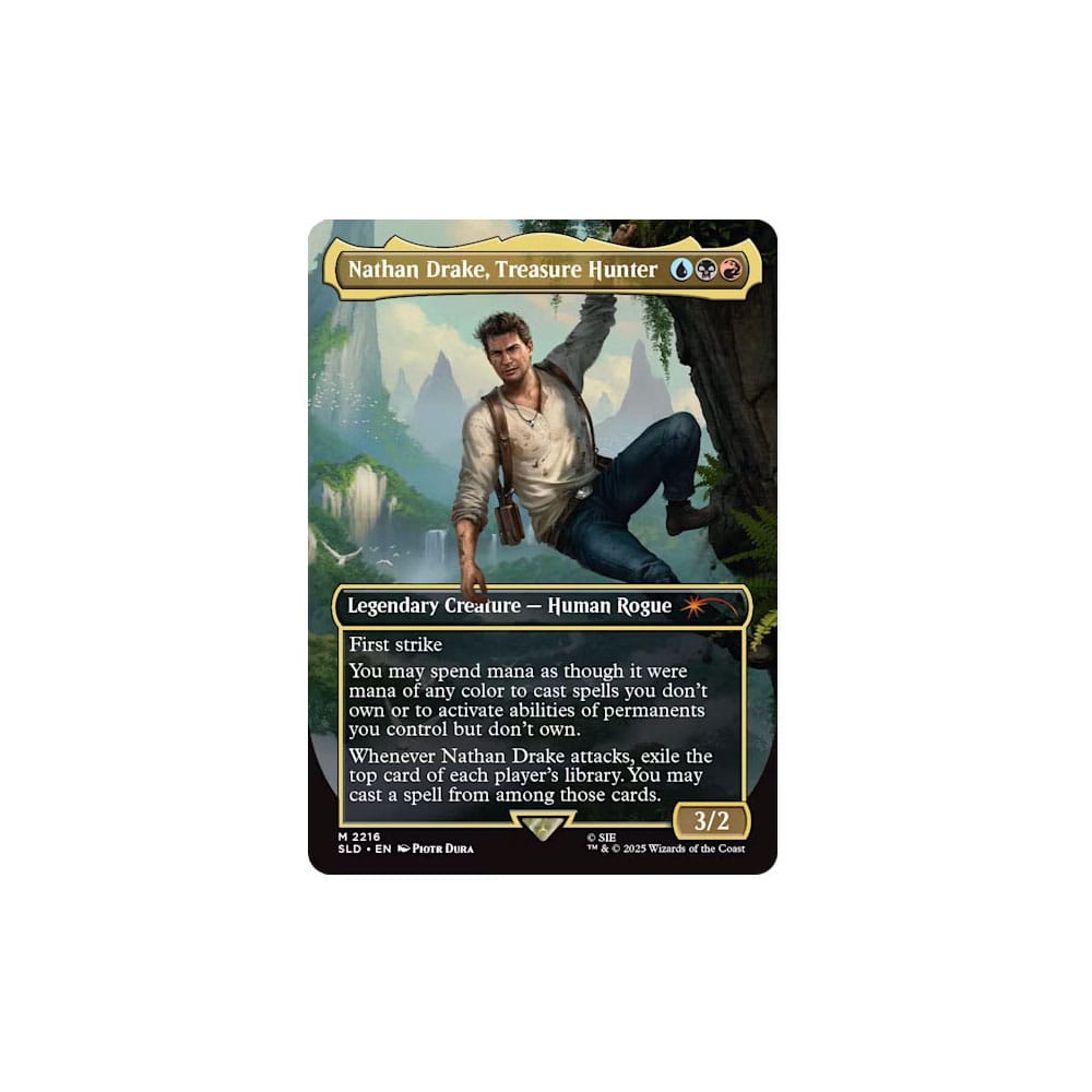Magic the Gathering Secret Lair x PlayStation: Uncharted english P072394