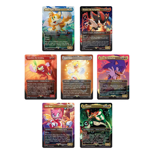 Magic the Gathering Secret Lair x Sonic: Friends & Foes english P066212