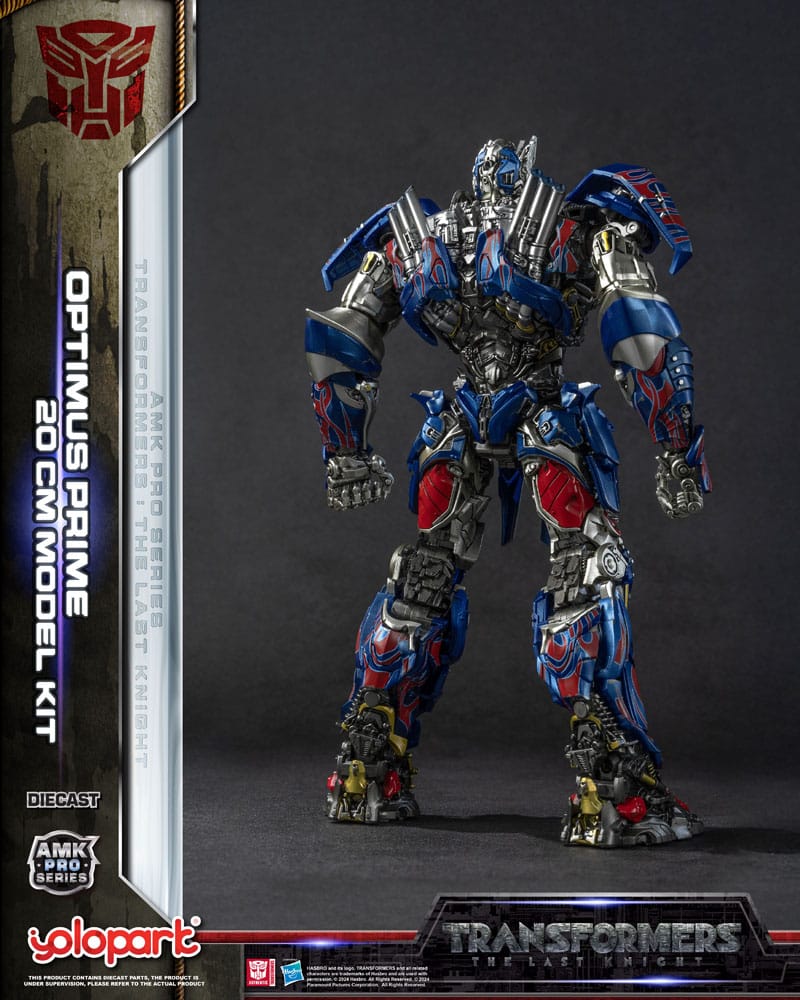 TRANSFORMERS: THE LAST KNIGHT AMK PRO SERIES PLASTIC MODEL KIT OPTIMUS PRIME (OV