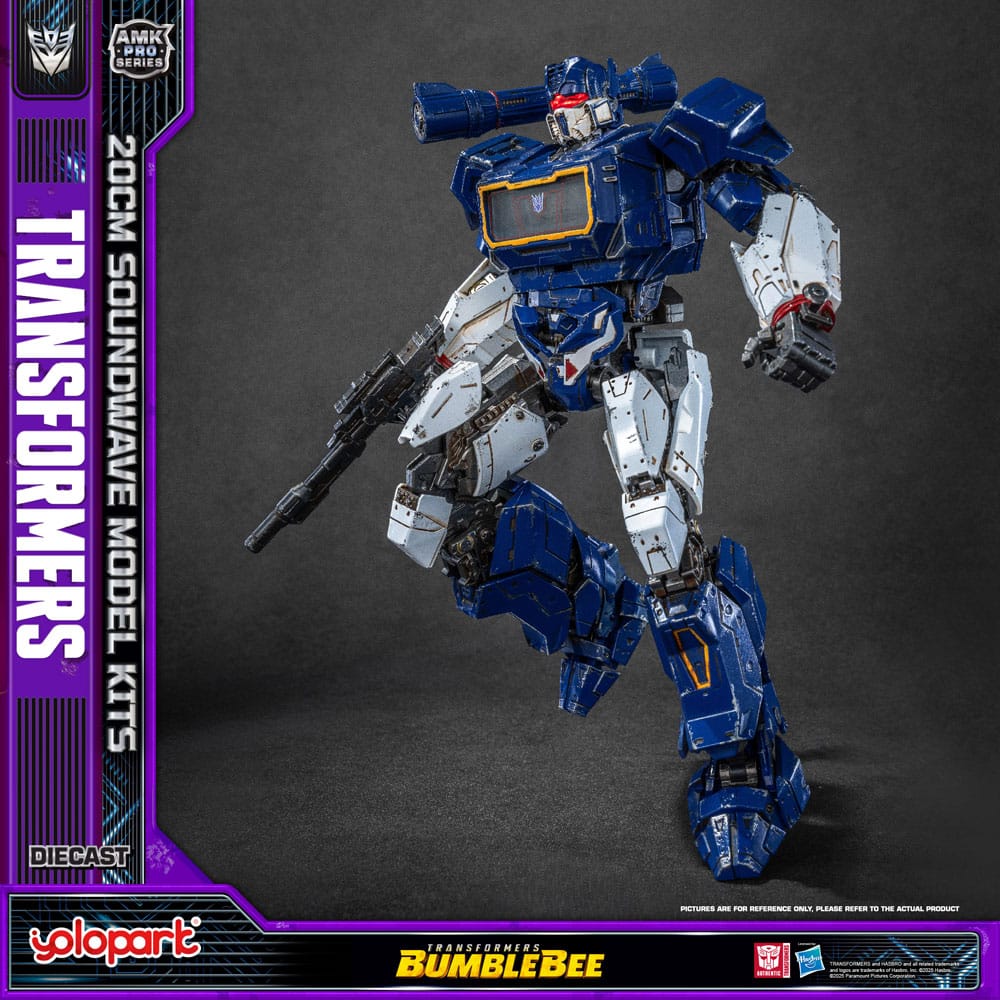 TRANSFORMERS: BUMBLEBEE AMK PRO SERIES PLASTIC MODEL KIT SOUNDWAVE (OVERSEA VERS