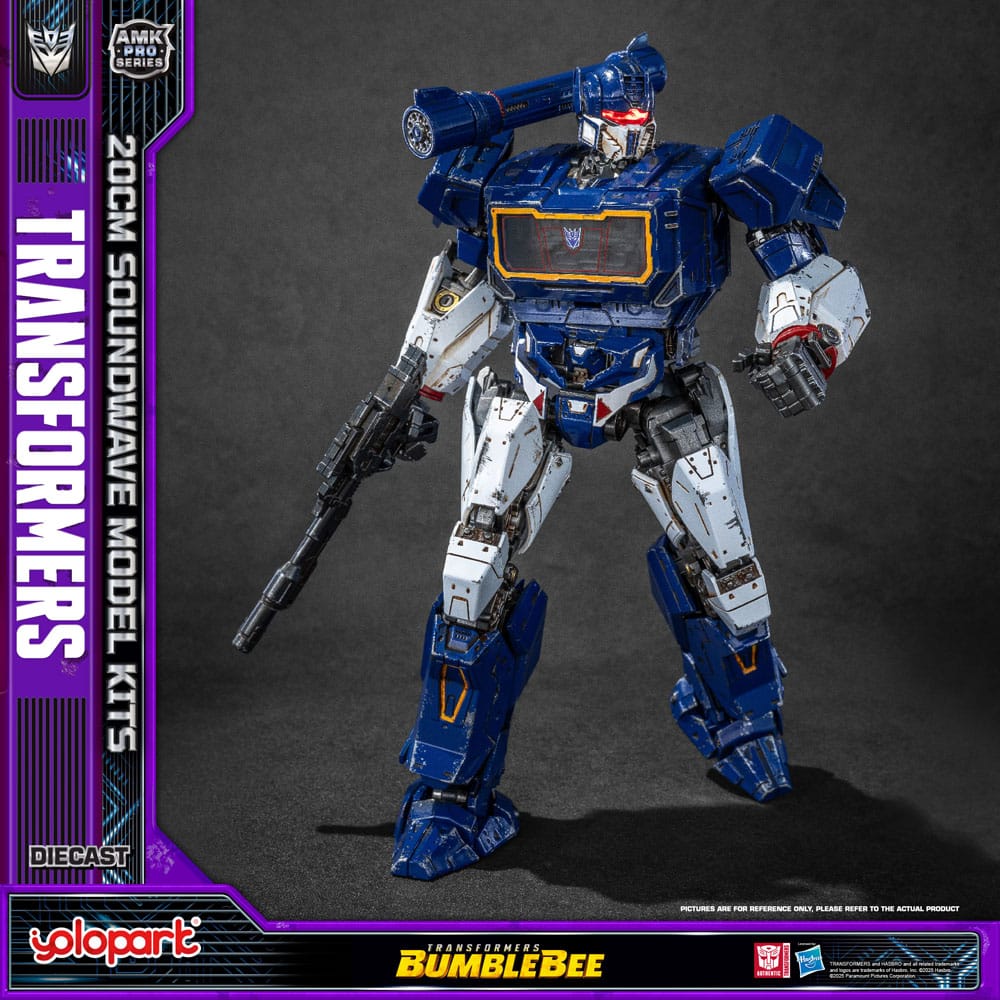TRANSFORMERS: BUMBLEBEE AMK PRO SERIES PLASTIC MODEL KIT SOUNDWAVE (OVERSEA VERS