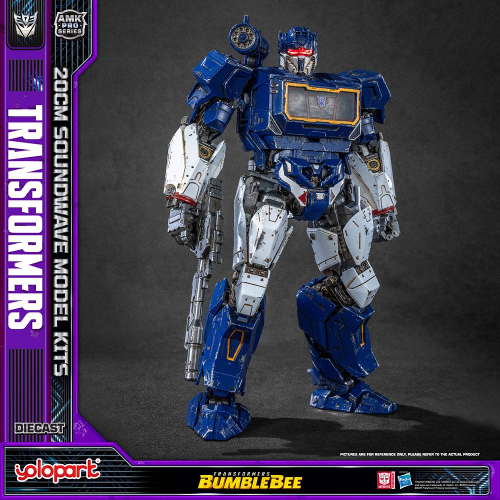TRANSFORMERS: BUMBLEBEE AMK PRO SERIES PLASTIC MODEL KIT SOUNDWAVE (OVERSEA VERS