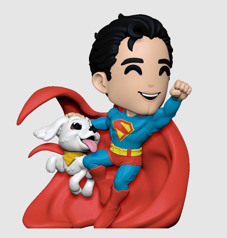 Superman 2025 Vinyl Figure Superman & Krypto 13 cm P063688