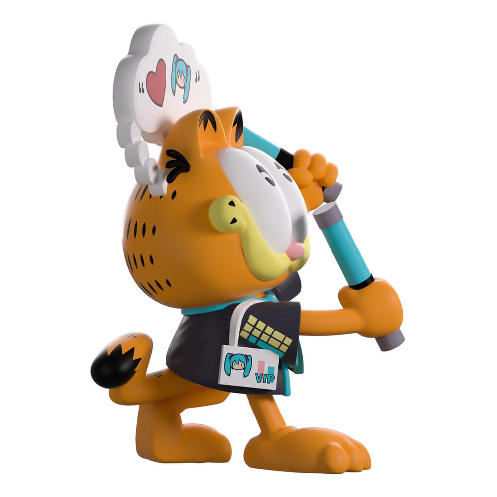 Hatsune Miku x Garfield Vinyl Figure Miku Concert Garfield 13 cm P063729