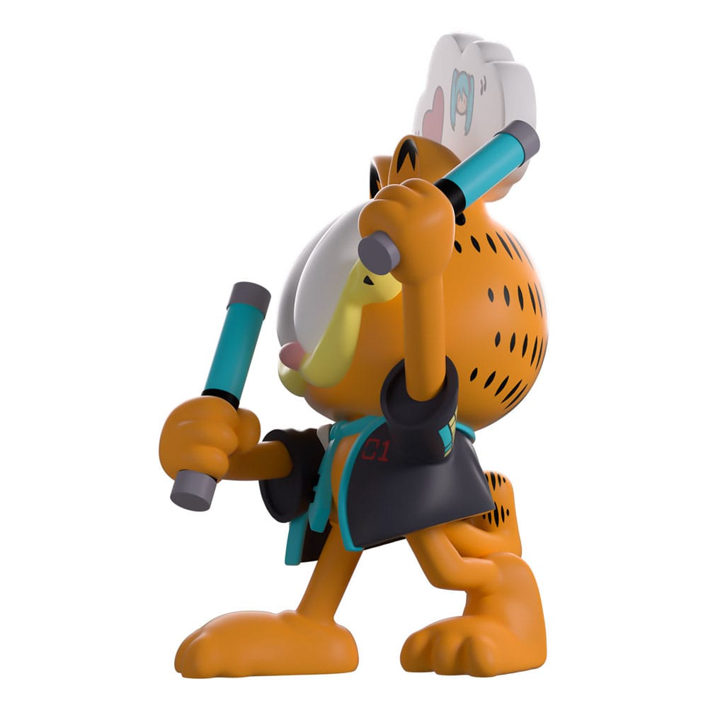Hatsune Miku x Garfield Vinyl Figure Miku Concert Garfield 13 cm P063729