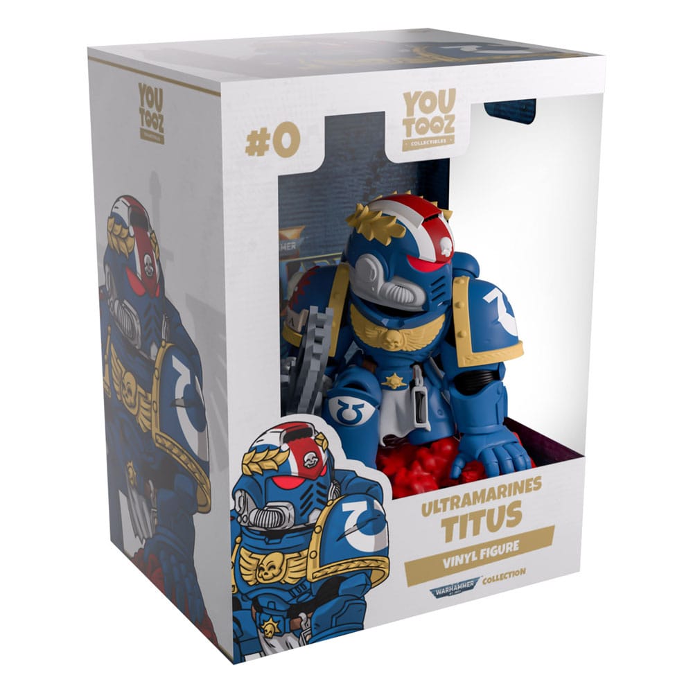 Space Marine 2 Vinyl Figure Ultramarines Titus 10 cm P063730