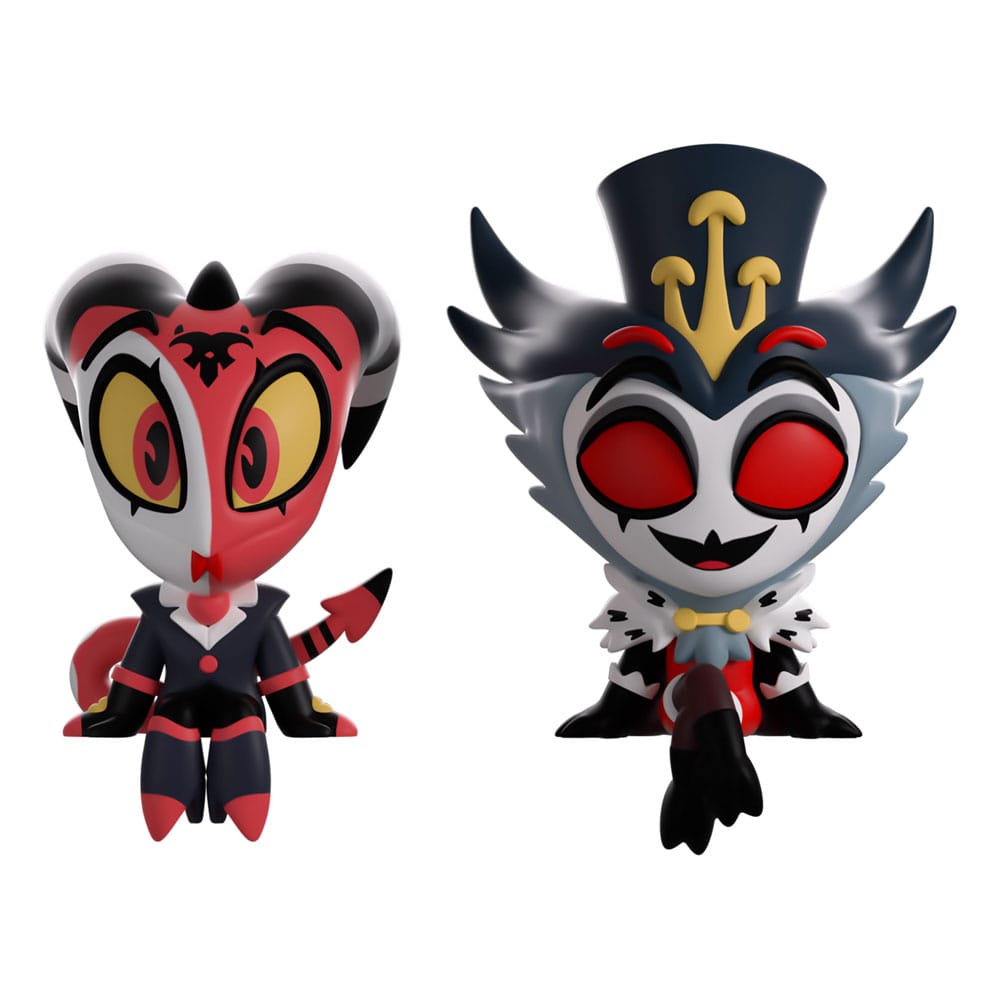 Helluva Boss Vinyl Figures Blitzo & Stolas Monitor Buddiez P063786
