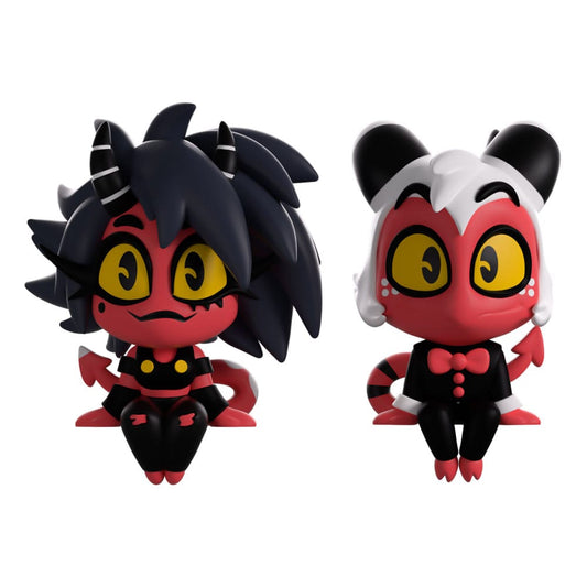 Helluva Boss Vinyl Figures Millie & Moxxie Monitor Buddiez P063787