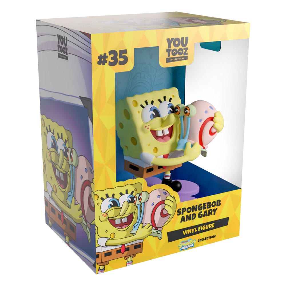 SpongeBob SquarePants Vinyl Figure Spongebob & Gary 9 cm P066783