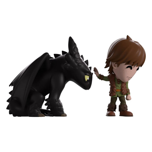 How to Train Your Dragon Vinyl Figure Meeting Toothless 11 cm P068593
