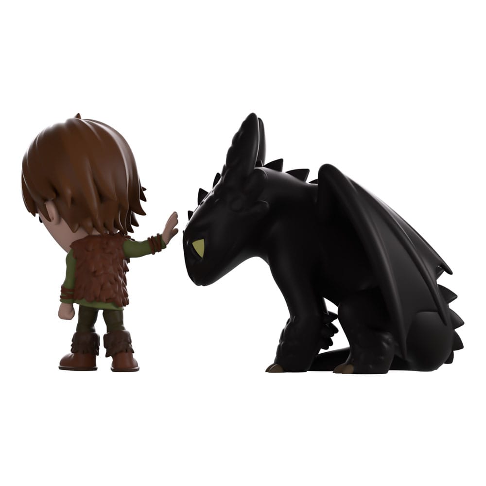 How to Train Your Dragon Vinyl Figure Meeting Toothless 11 cm P068593