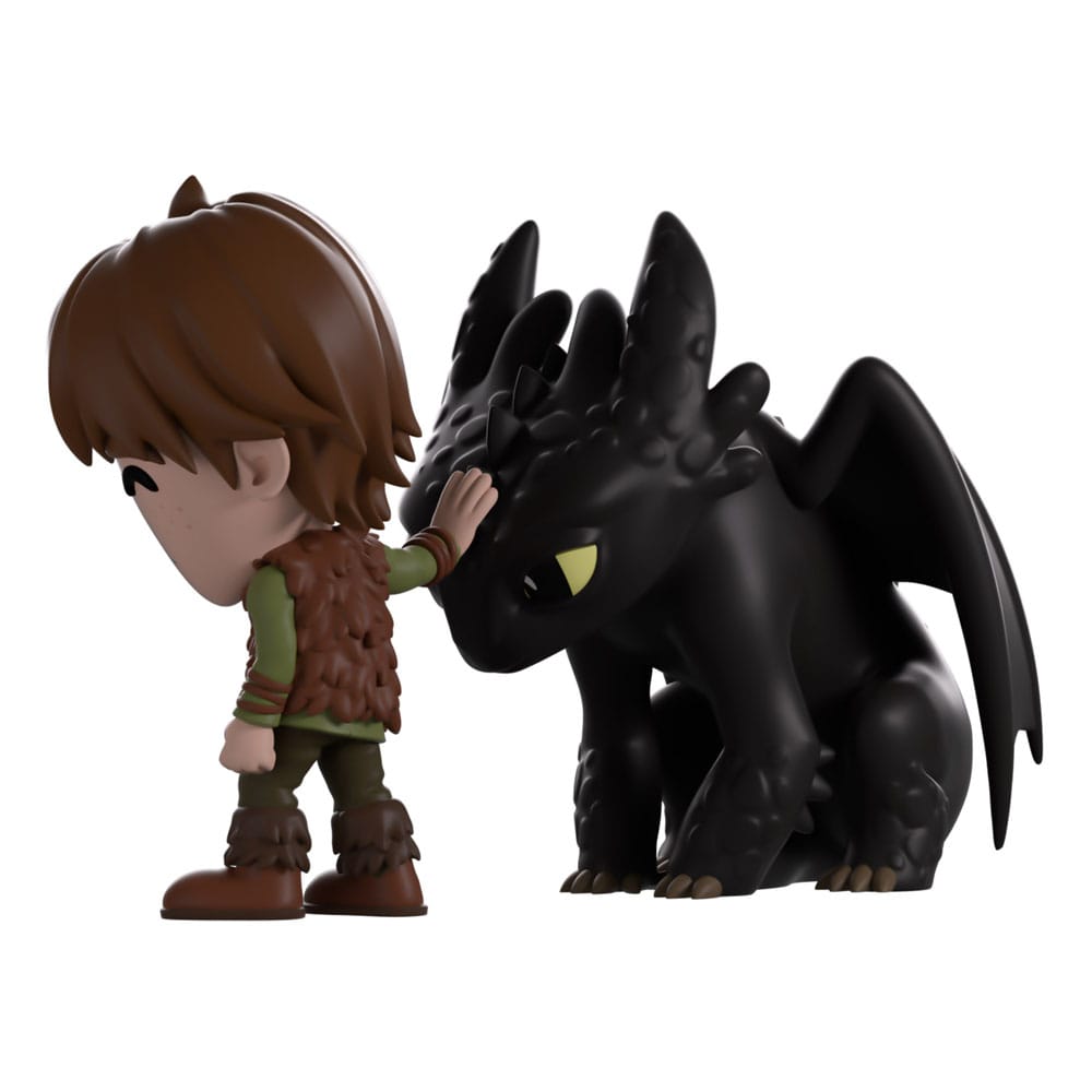 How to Train Your Dragon Vinyl Figure Meeting Toothless 11 cm P068593