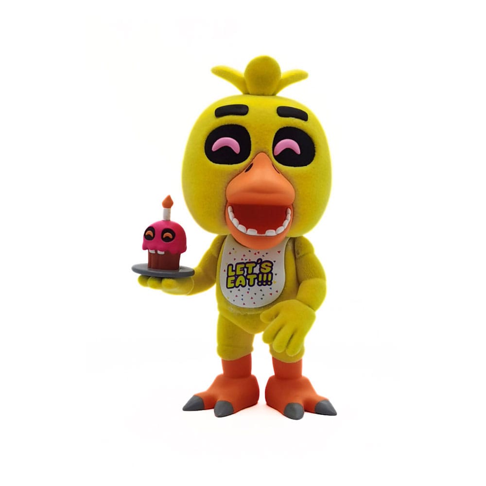 Five Night's at Freddy Vinyl Figure Chica Flocked 12 cm P063902