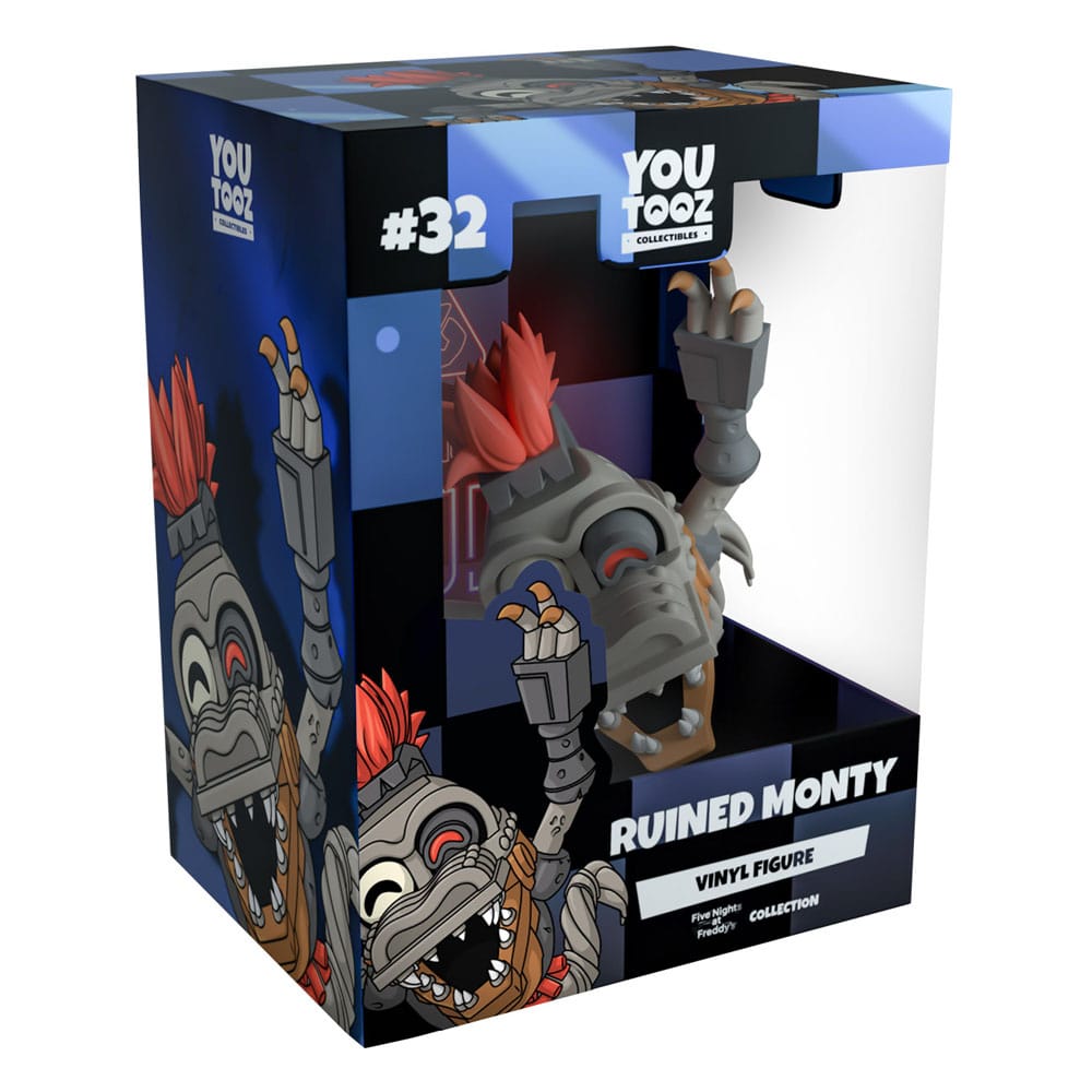 Five Nights at Freddy's Vinyl Figure Ruined Monty 11 cm P063939