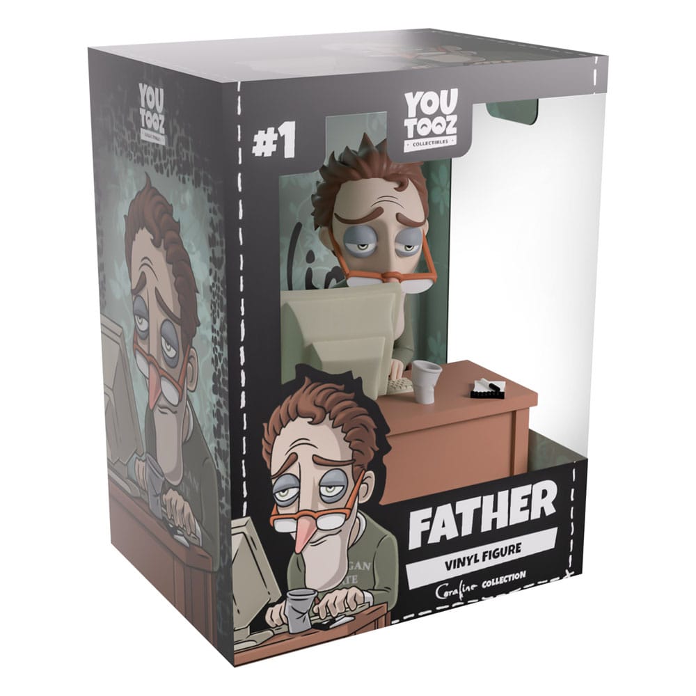 Coraline Vinyl Figure Father 12 cm P064151