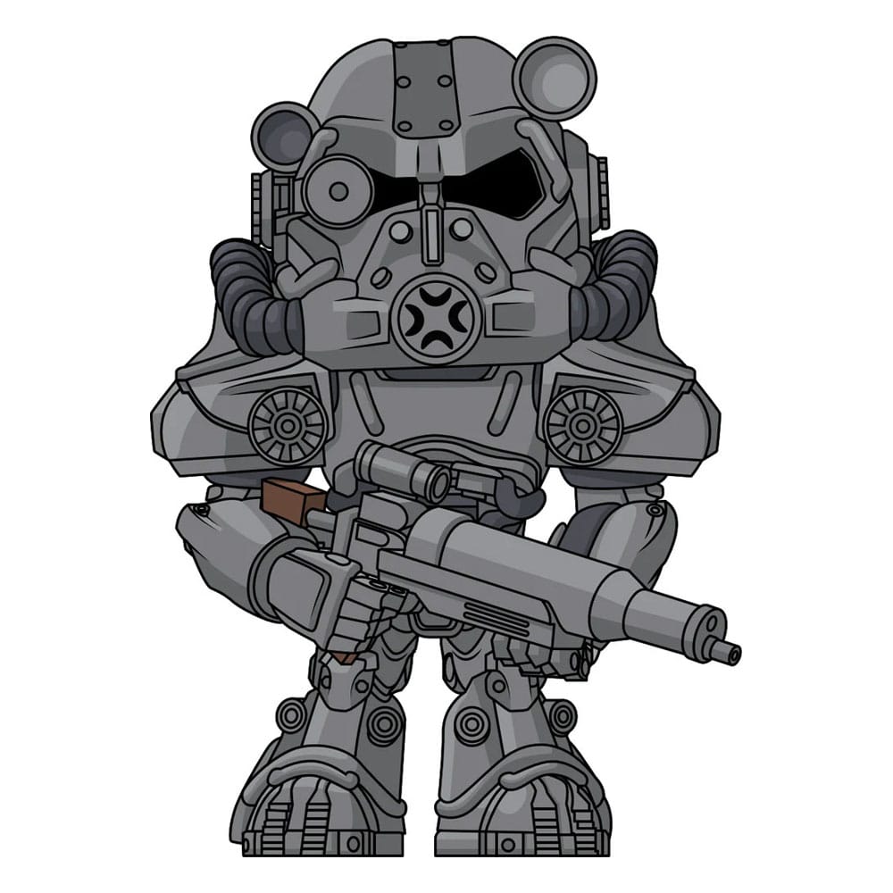 Fallout Vinyl Figure T-60 Power Armor 11 cm P064173
