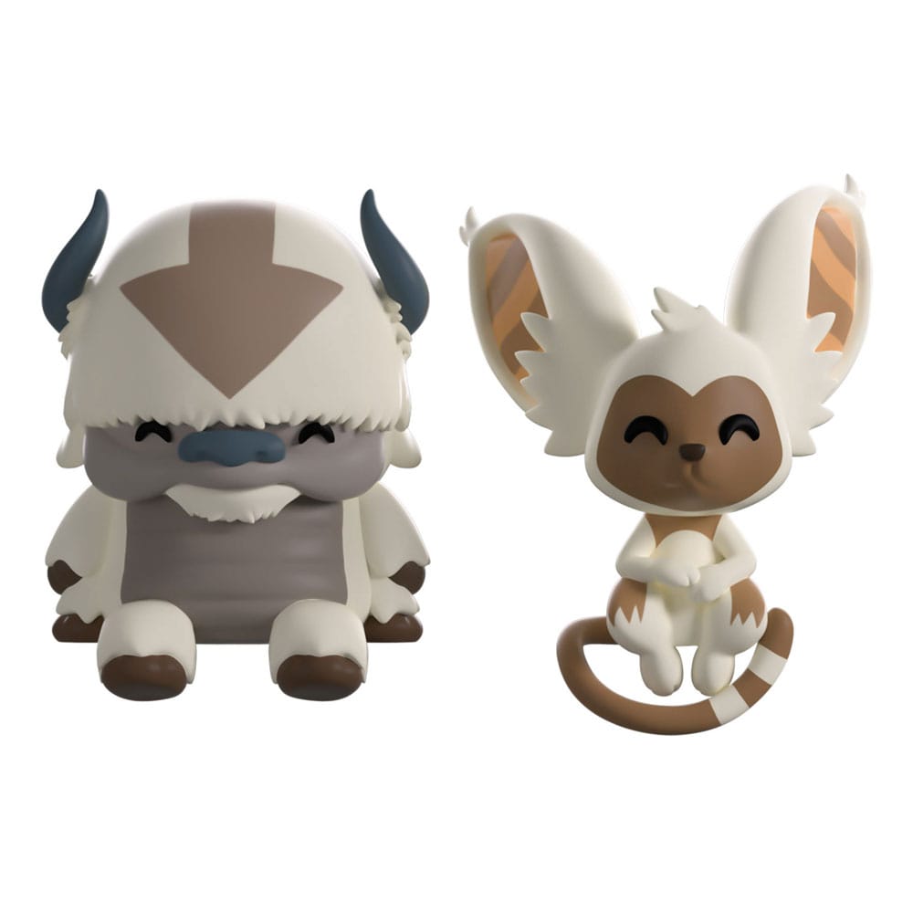 Avatar: The Last Airbender Vinyl Figures Appa and Momo Monitor Buddiez 5 cm P064305