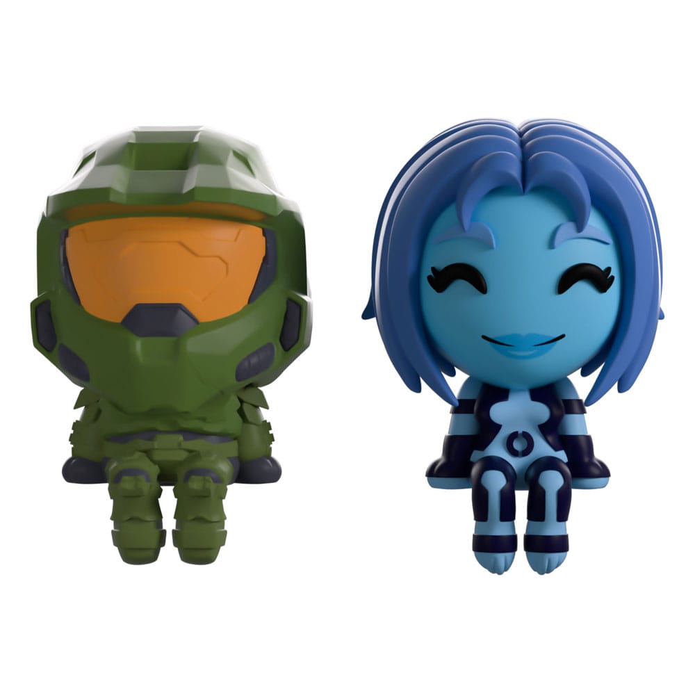Halo Vinyl Figures The Master Chief & Cortana Monitor Buddiez P064394