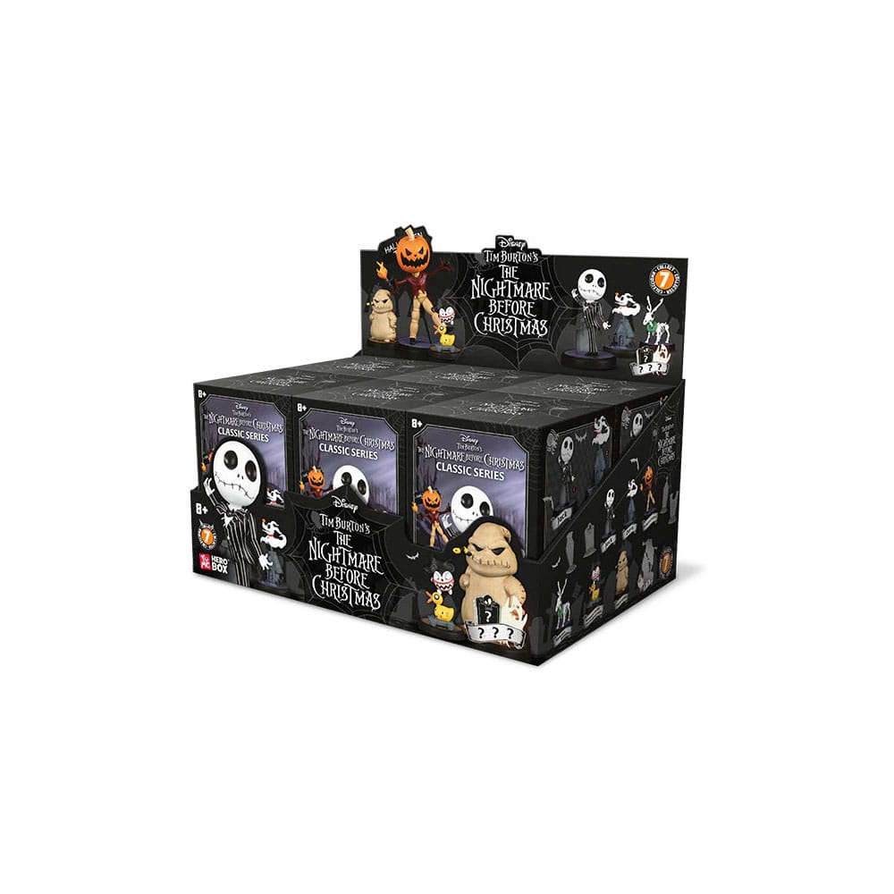 Nightmare Before Christmas Hero Box Classic Series Mini Figures 8 cm Display (6) P064705