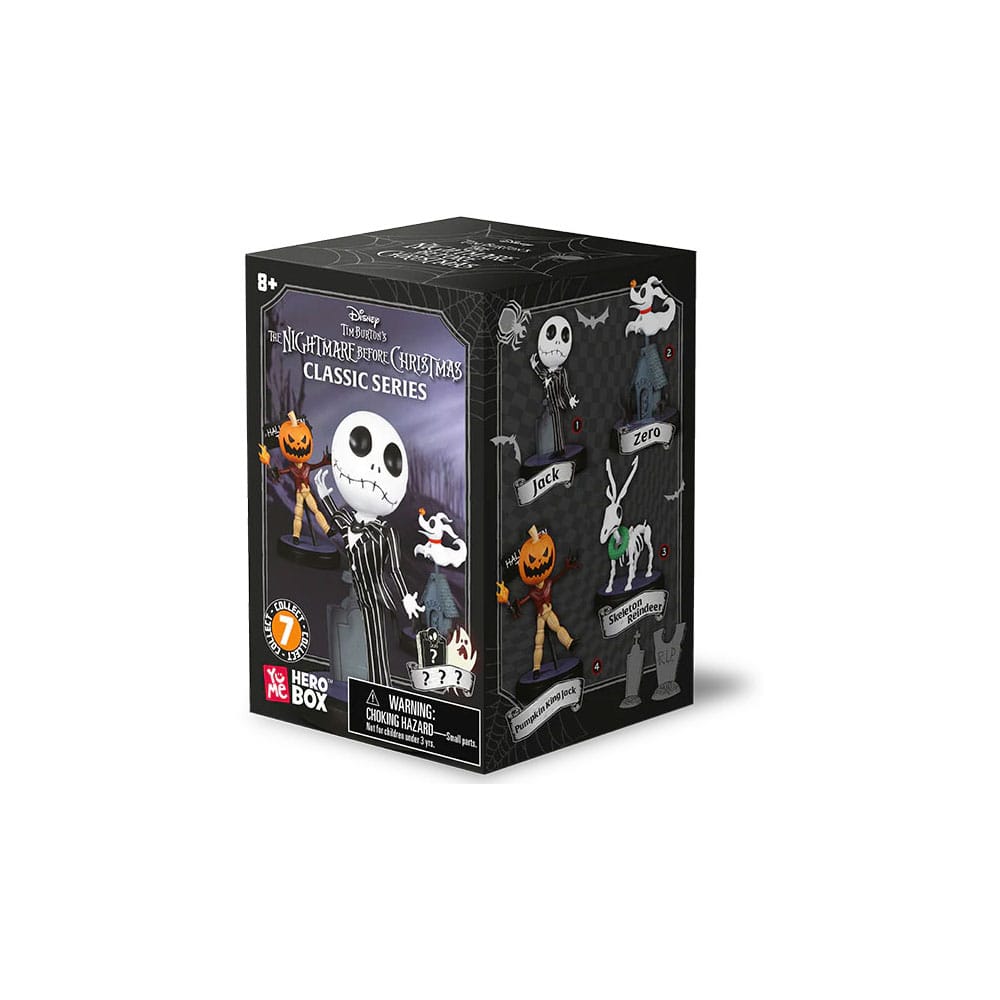 Nightmare Before Christmas Hero Box Classic Series Mini Figures 8 cm Display (6) P064705