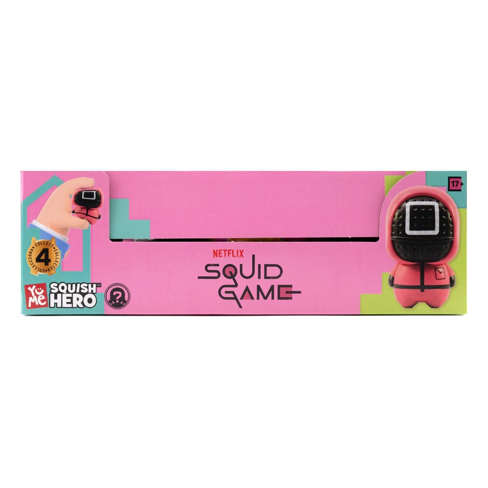 Squid Game Squish Hero Anti-Stress Figures 8 cm Display (12) P064713
