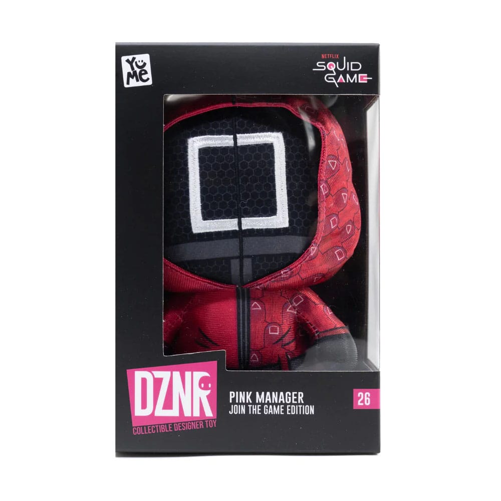 Squid Game DZNR Plush Figure Masked Manager Join the Game Edition 18 cm P064717