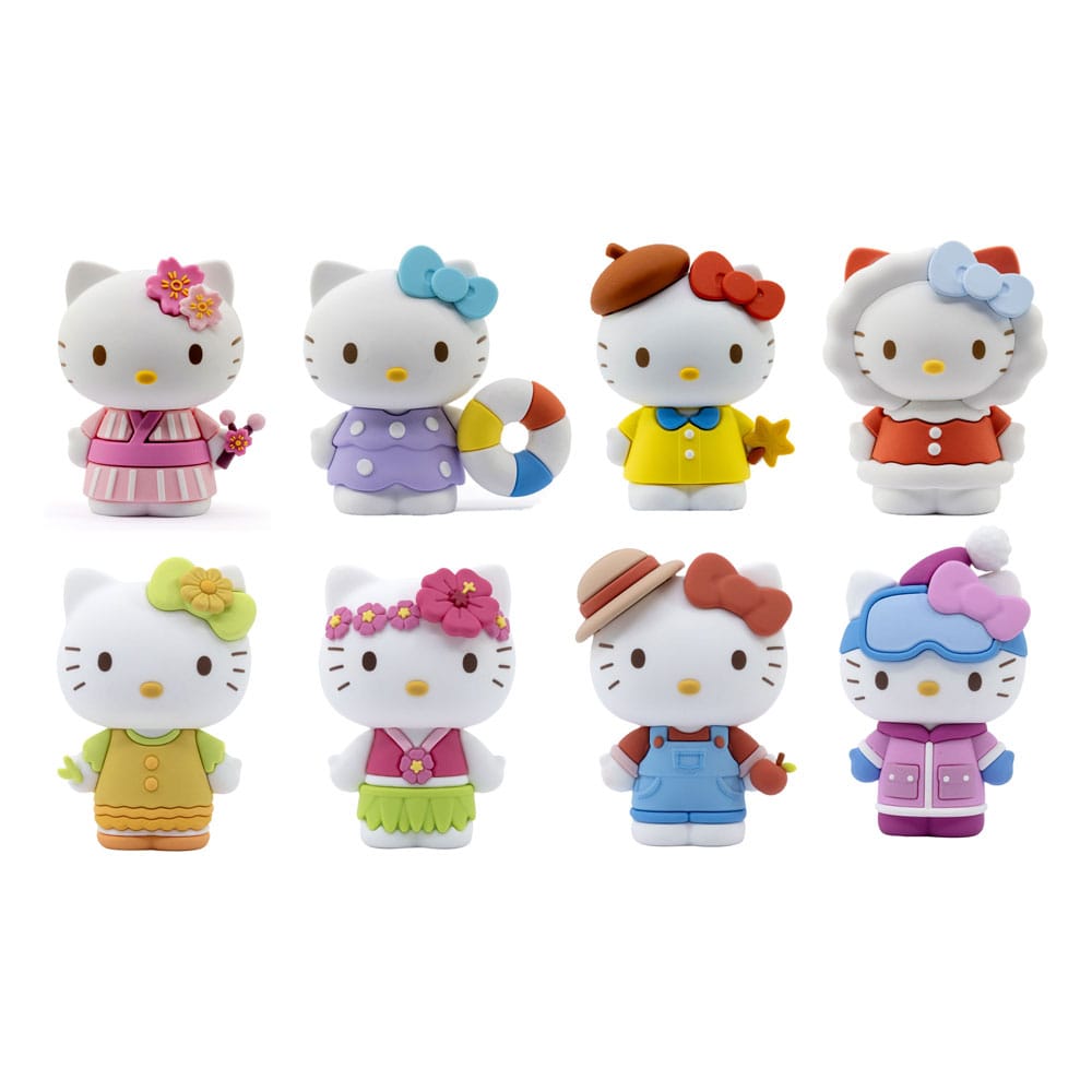 Sanrio Mini-Doll Four Seasons Series Mini Figures Hello Kitty 5 cm Display (12) P064735