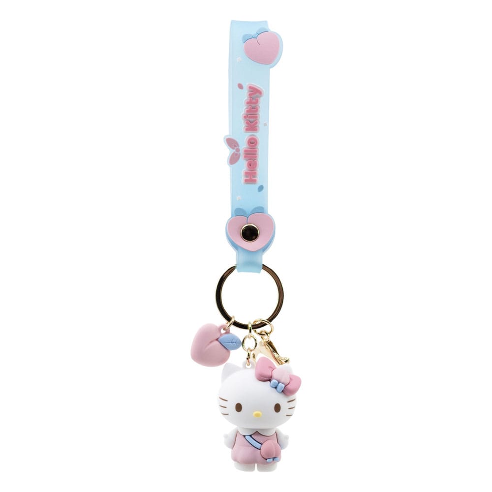 Sanrio Peach Series Keychain with Hand Strap Hello Kitty and Friends Display (12) P064741