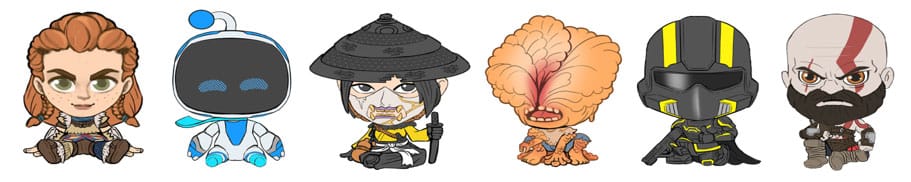 PlayStation Bobble Hero Bobble-Head 6 cm Blind Box Display (12) P065718